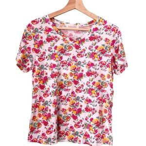 NEW Fresh Produce Floral Tee Top in Size X Small